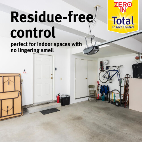 Zero In Total Loft & Garage Fumigator, Fast-Acting Permethrin Formula, Comprehensive Coverage, Non-Staining, Effective Against Al 2