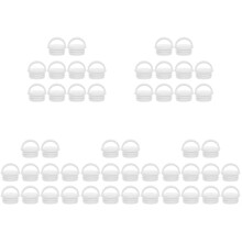 50Pcs Durable White Silicone Mop Bucket Drain Plug Replacement