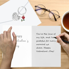 Valentines Card for Wife, Valentines Day Wife Gifts, Wife Valentines Card from Husband with Envelope