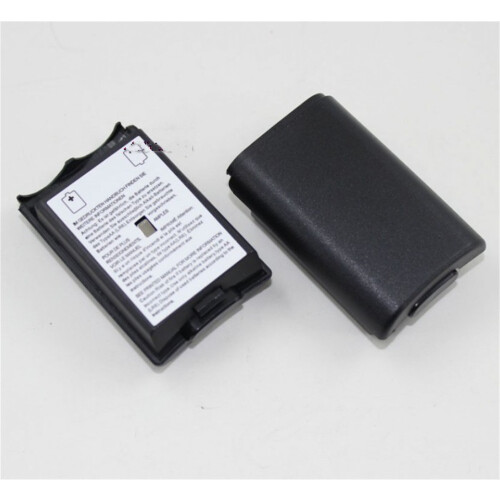 (Black) AA Battery Back Cover Case Shell Pack For Xbox 360 Wireless Controller 2