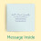Dandelion With Sympathy Card - Watercolour Style with Sentimental Message Inside - Includes Blue Coloured Envelope 3