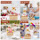 Dreamtop 2 Set Empty Hamper Baskets, Woven Bamboo Gift Basket Hamper Kit with Handles 5
