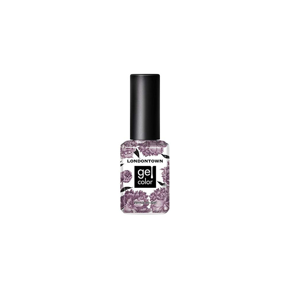 Londontown Uv/Led Gel Nail Polish - Long Lasting, Chip Resistant High Shine Color - Glossy Mauve Plum, Save The Queen, 12Ml/.40Fl Oz