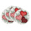 Heart-Shaped Linen Placemat 36 cm 1