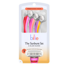 Rasoirs Jetables Billie pour Femmes - Set Sunburst
