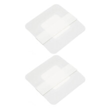 2 piezas de apósitos de espuma de 10x10 cm con adhesivo perimetral
