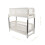 White Double-Layer Kitchen Storage Shelf 1