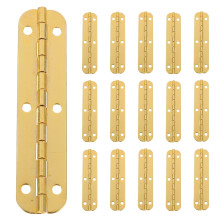 24pcs Golden Iron Mini Hinges for Jewelry Boxes