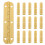 24pcs Golden Iron Mini Hinges for Jewelry Boxes 1
