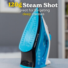 Russell Hobbs My Iron Steam Iron Ceramic Soleplate 260ml Water Tank 120g st