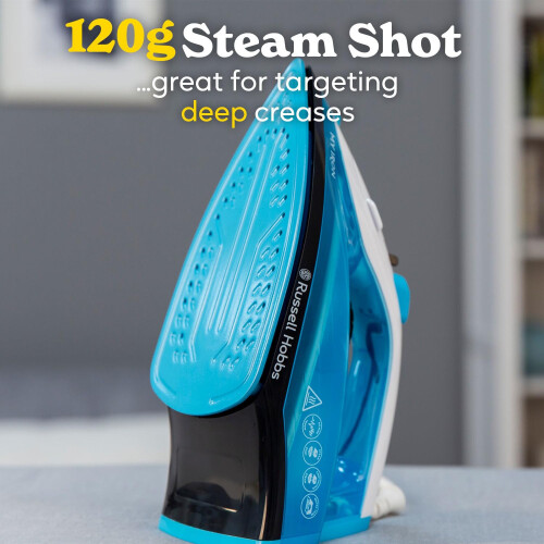 Russell Hobbs Russell Hobbs My Iron Steam Iron - Ceramic Soleplate 1