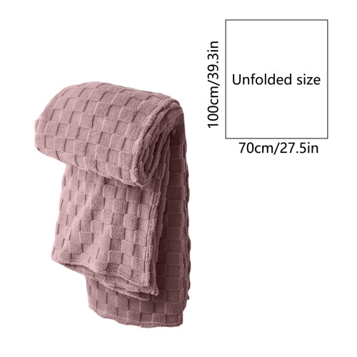 Purple Throw Blanket Soft Thick Warm 27.5x39.3 in 2