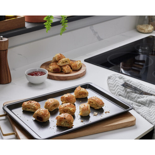 Wham Wham Non-Stick Baking Tray (Set of 3 (32x23x1.5 cm)),F35 2