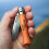 Opinel Opinel Lock Knife Carbon No.7 - Beech Wood Handle 4