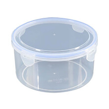 Round PP Airtight Storage Jar, Clear