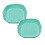 2-Piece Square Silicone Air Fryer Baking Tray 1