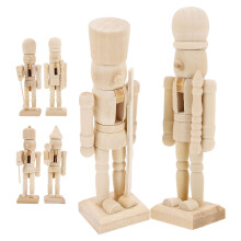 Nøtteknekkersett i tre – 12 cm soldatfigur