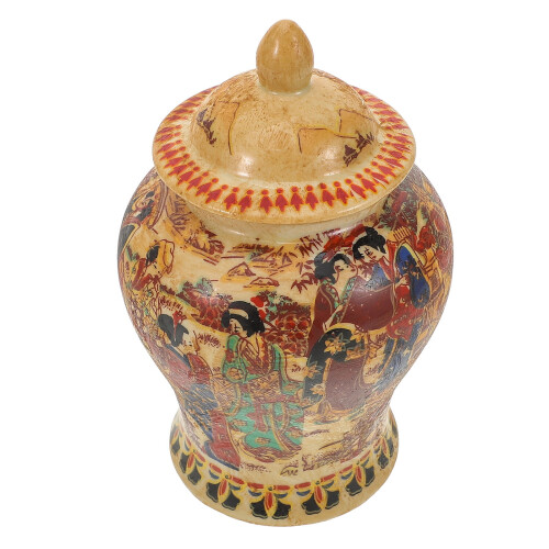 Ceramic Tea Jar Vintage Style Airtight Storage Canister