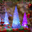 Acrylic LED Christmas Tree Set 3 pcs 1