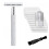 Women's Double Edge Safety Razor with 10 Blades 1