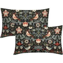 Chinoiserie virágmintás madaras párnahuzatok 30x50cm 2 db-os szett