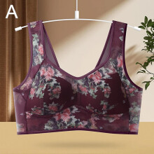 Women's Printed Lace Bra - M to 4XL