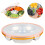 Stainless Steel 6-Compartment Snack Tray with Lid 1