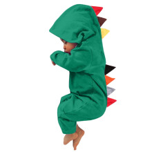 Salopă din bumbac cu imprimeu de dinozauri pentru bebeluși, 70–100