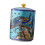 Ceramic Tea Canister with Airtight Lid – Light Blue 1