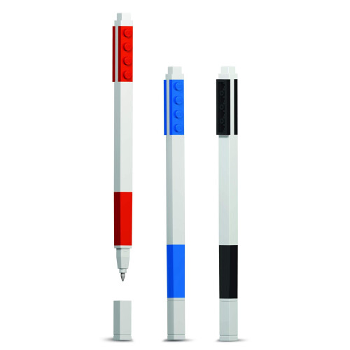 Lego LE51513 3 Pack Gel Pens, Assorted Colours 2