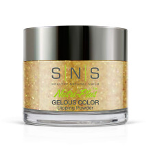 SNS Nageldip-Pulver Holidazzle Kollektion (HD01-5 Goldene Ringe - 42 g)