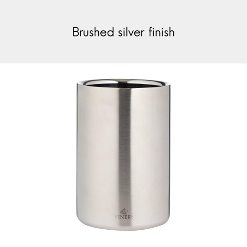 Viners Viners Barware Silver 1.3 Litre Double Wall Wine Cooler 2