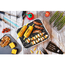Chef Aid BBQ Griller Basket - The Perfect Grill Companion for Fish, Meat, and Vegetables. Lock in Food with Its Grill Basket Desig
