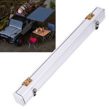 1/18 RC Dachzelt Aluminium Silber 116x104x98mm