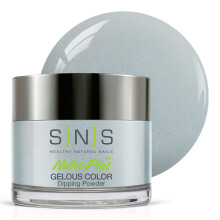 SNS Nail Dip Powder, Gelous Color Dipping Powder - Sexy Halter (Baby Blue/Pastel, Shimmer) - Long-Lasting Acrylic Nail Color & Polish Lasts 14 Days -