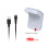 Rechargeable Battery Pack For PS5 Wireless Controller with Charging Cable 1500mAh 5