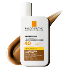 La Roche-Posay Anthelios Tönende Sonnencreme SPF 40+, Breitband-Schutz + Antioxidantien