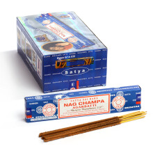 NAG CHAMPA INCENSE STICKS [12 PACKS]