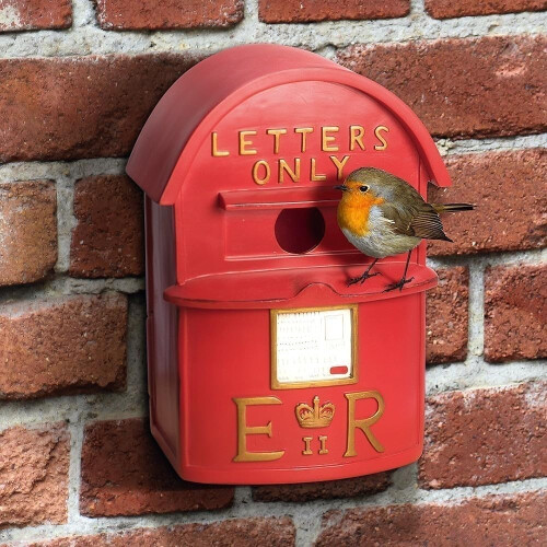 Vivid Arts D-Letterbox Birdhouse - Red 1