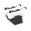 (Black) Dual Slot Charging Dock Station with LED Indicator For PS5 Wireless Controller 2
