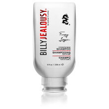 Billy Jealousy Fuzzy Logic Strengthening Mens Shampoo, Adds Volume, Prevents Hair Loss, Promotes Circulation & Healthy Growth, Peppermint Scent, 8 Fl