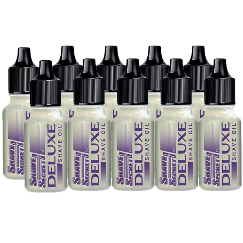 SHAVE SECRET DELUXE RASIERÖL - 18,75ml (10er Pack)