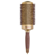 Olivia Garden NanoThermic Keramisk + Jon Speed XL Rund Värmeborste - Professionell Fönborste för Normalt till Tjockt Hår - 2 3