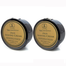Taylor of Old Bond Street Oud Doftande Rakkräm Skål 150g (2-Pack) - Rikt Skum för Traditionell Rakning