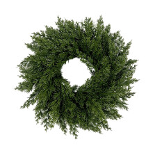 17.7 in Norfolk Pine Artificial Wreath