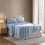 Queen Microfiber Sheet Set – Double Brushed, Deep Pocket, 1