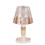 Crystal Table Lamp White 12cm Cordless Desk Lamp 1