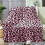 Black Pink Leopard Throw Blanket 50x60 in 1