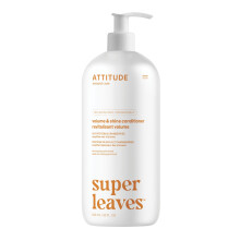 ATTITUDE Volumen- und Glanz-Haarspülung, Für dünnes Haar, Natürliche Inhaltsstoffe, Veganer Entwirrer, Dermatologisch getestet, Sojaprotein & Cran