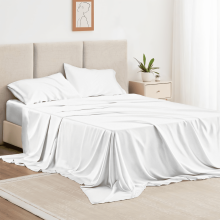 Microfiber Sheet Set Queen 1800 Thread Count Deep Pocket 16"